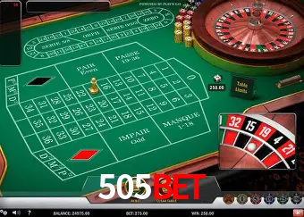 Blackjack Table 505Bet